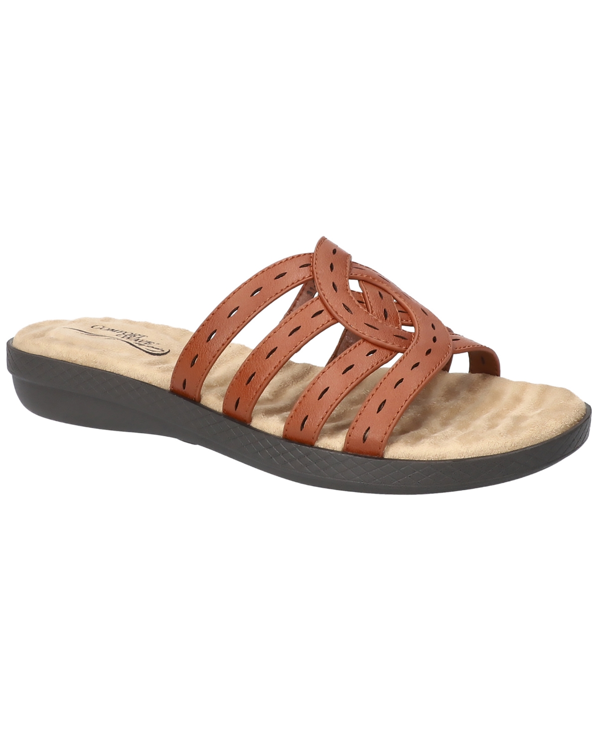 EASY STREET WOMEN'S CAMMIE SLIDE SLIP-ON SANDALS 
