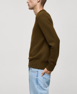 Men's Wool-Blend Knit Sweater