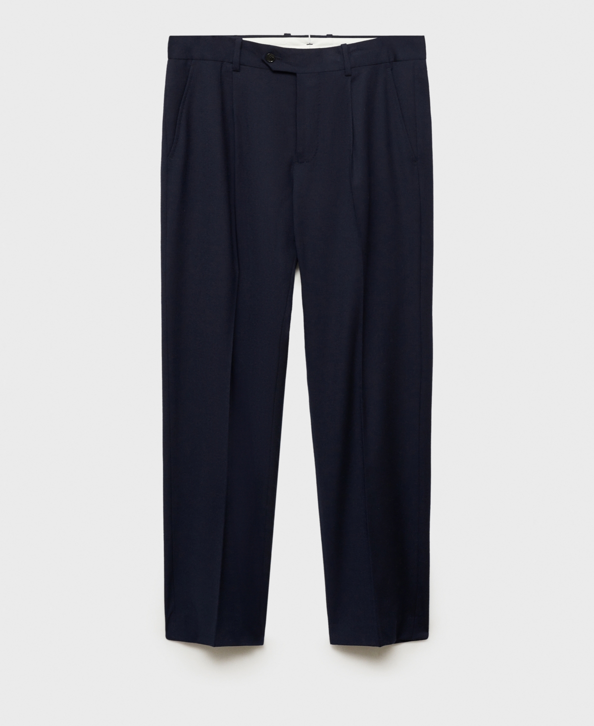 Mango Men's Virgin Wool Slim-Fit Suit Pants