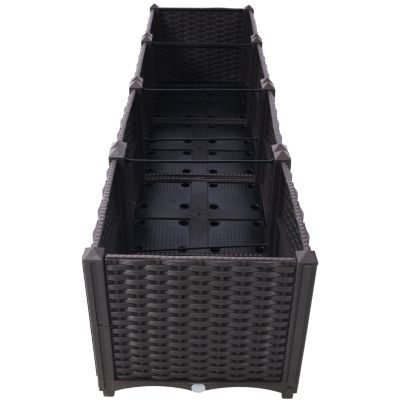 Raised Garden Bed for Flowers, Herbs & Vegetables