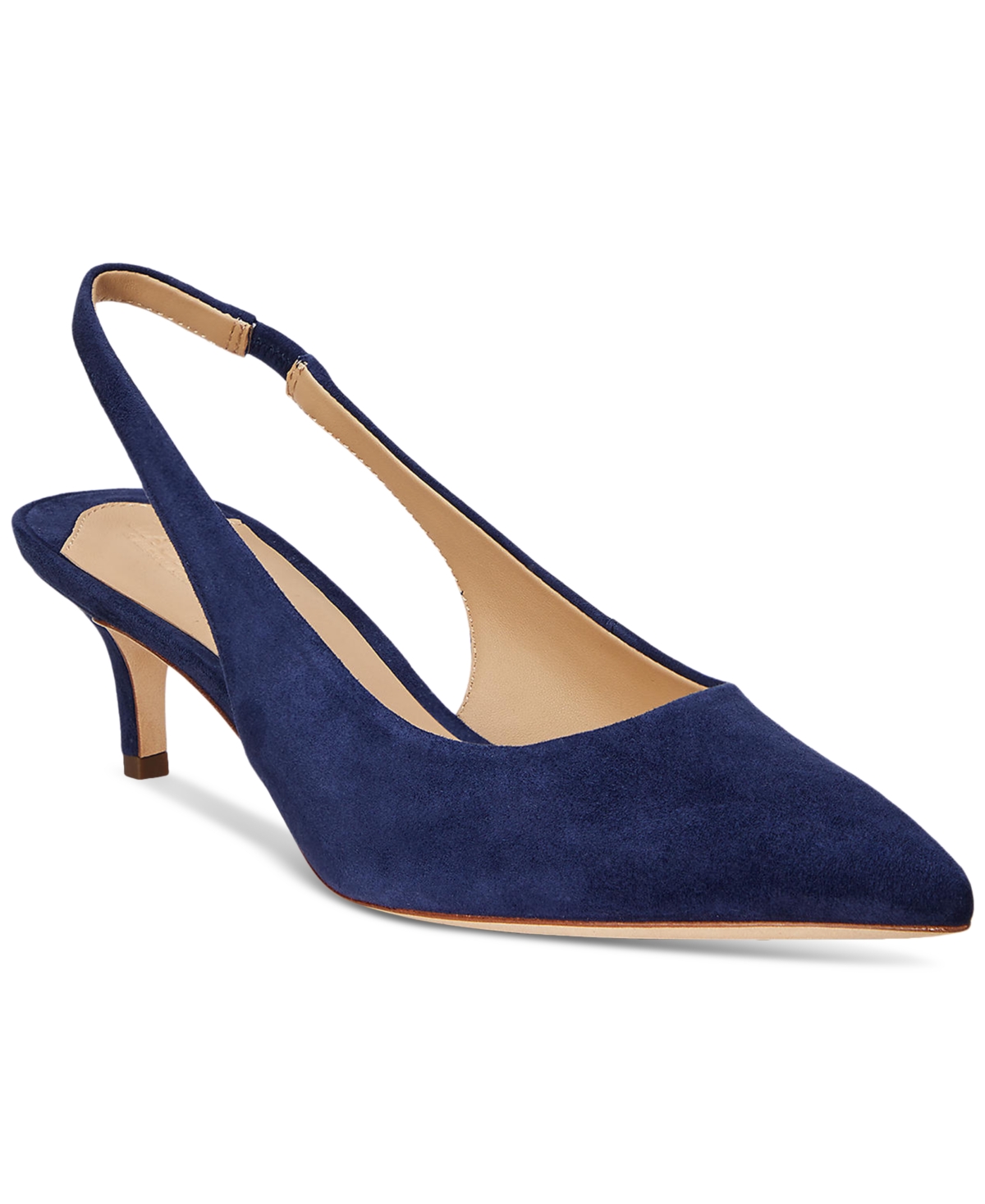 Women's Lolah Pointed-Toe Slingback Pumps - Refined Navy