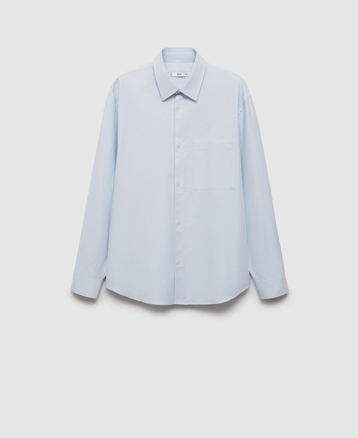 Mango Men's Regular-Fit Oxford Cotton Shirt