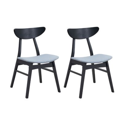  Modern Upholstered Dining Chairs (Set of 2)