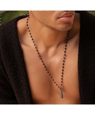 Brilliant Spirit - Onyx Triple Protection Necklace