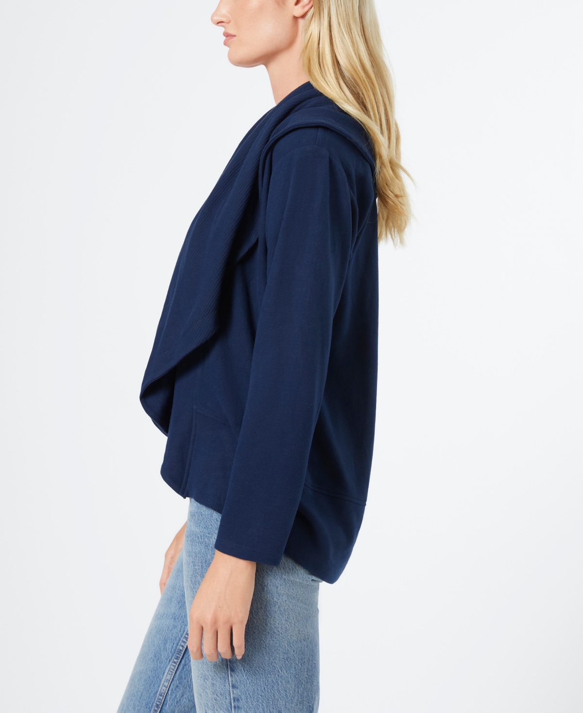 Cable & Gauge Women's Soft Plush Open Front Cardigan
