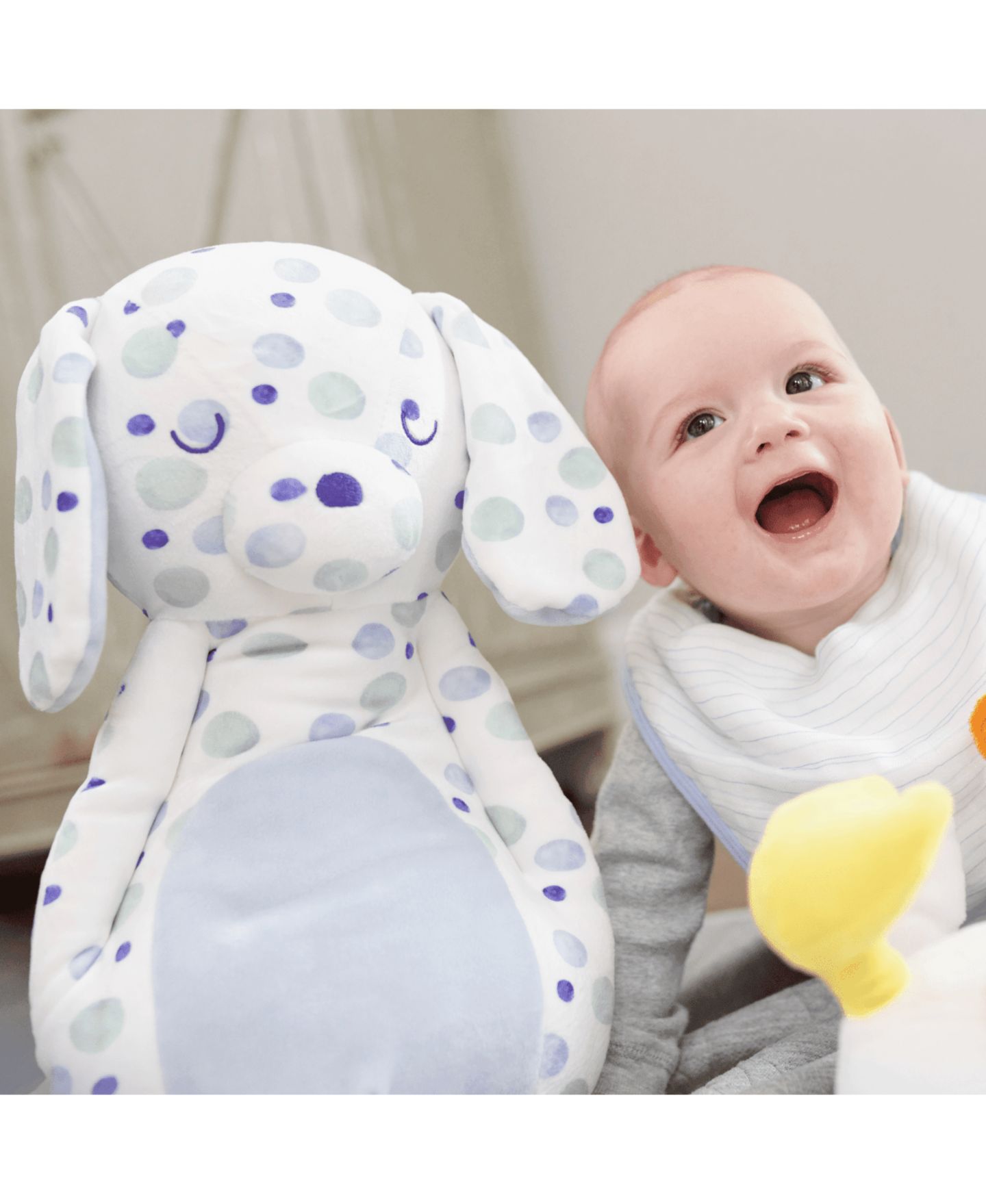 Детская мягкая игрушка GooseWaddle Waddles The Goose Plush, цвет: Синий / Белый — фото 2