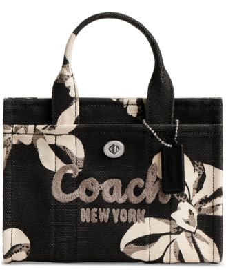 COACH - Cargo Bow Print Canvas Tote Bag 20