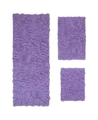 Bell Flower 3-Pc. Bath Rug Set