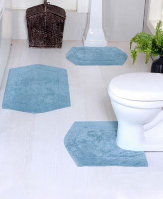 Home Weavers Waterford 3-Pc. Bath Rug Set