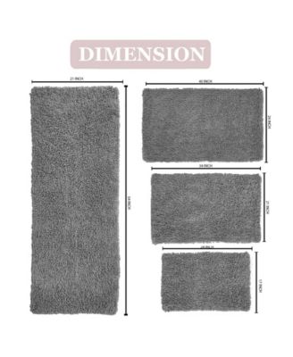 Fantasia 4-Pc. Bath Rug Set