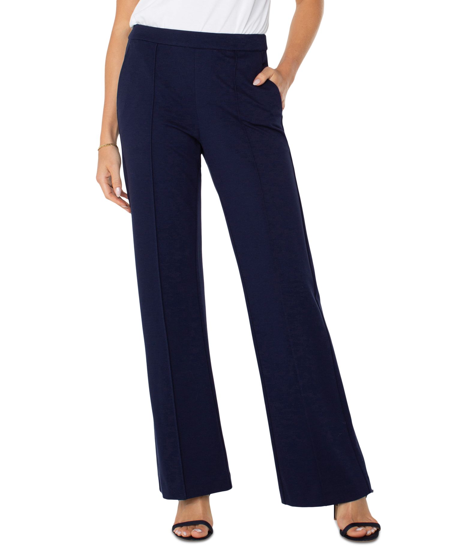 Women's Pull-On Wide-Leg Pants