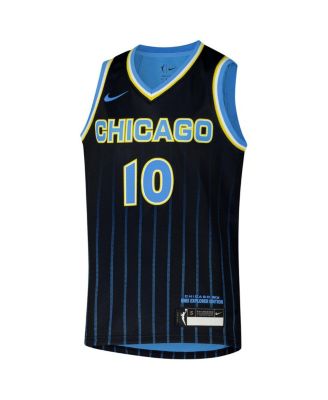 Big Boys and Girls Kamilla Cardoso Black Chicago Sky 2024 WNBA Draft Explorer Edition Victory Player Jersey