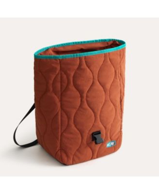 Walker Roll Top Lunch Bag with Adjustable Shoulder Strap Tangerine