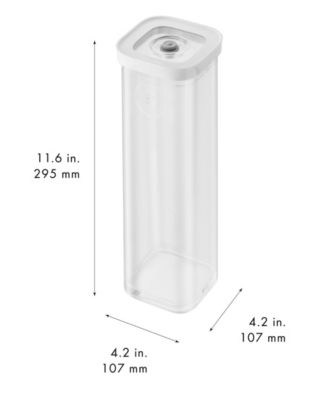 CUBE 12-Piece Small and Medium Food Storage Set with Vacuum Pump