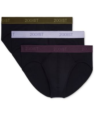 2(x)ist - Underwear, Essential Range No Show Brief 3 Pack