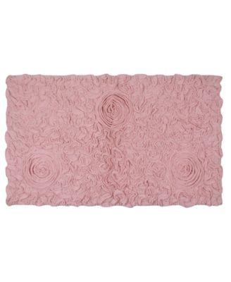 Bell Flower Bath Rug, 24" x 40"