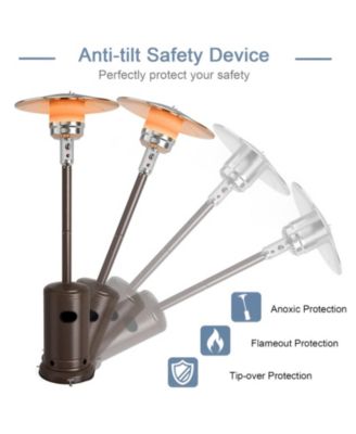 50000 BTU Garden Propane Standing LP Gas Steel Accessories Heater