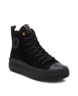 Women's Casual High Top Suede Sneakers By XTI