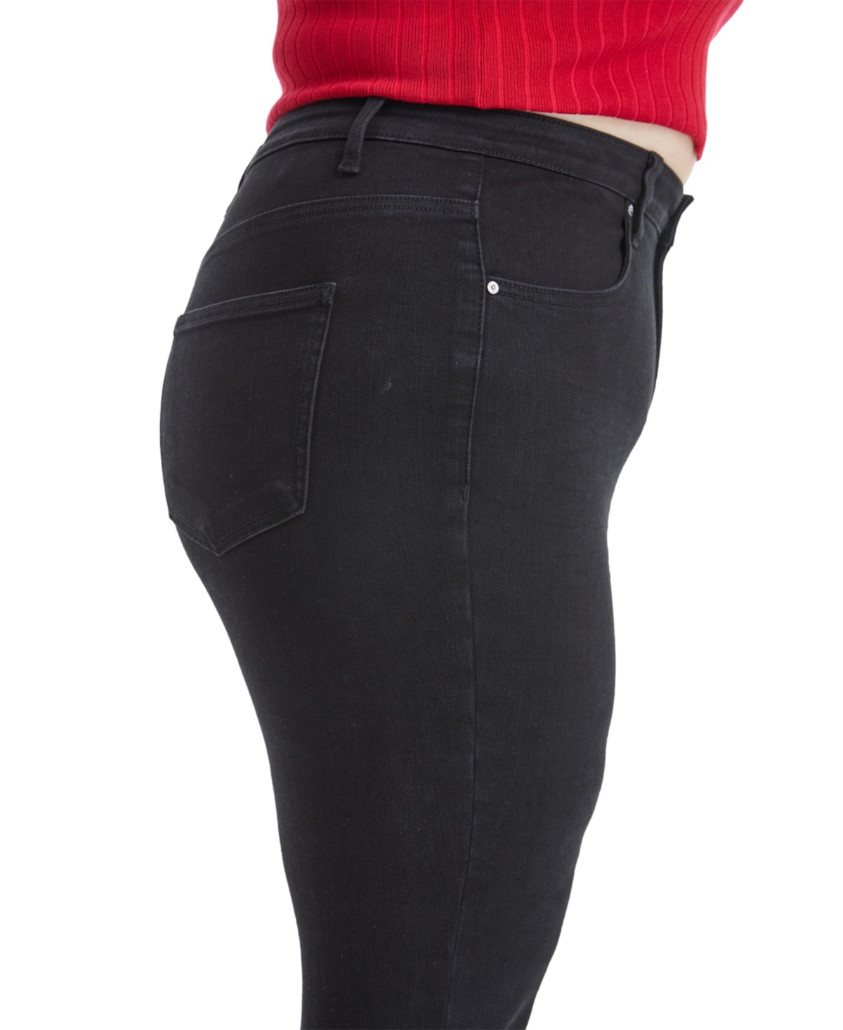 Bayeas Plus Size High Rise Flare Jeans
