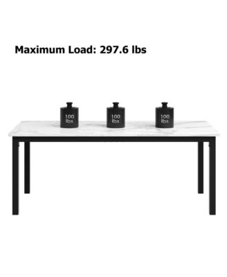 70.9 Inch Long Dining Table for 6-8 People