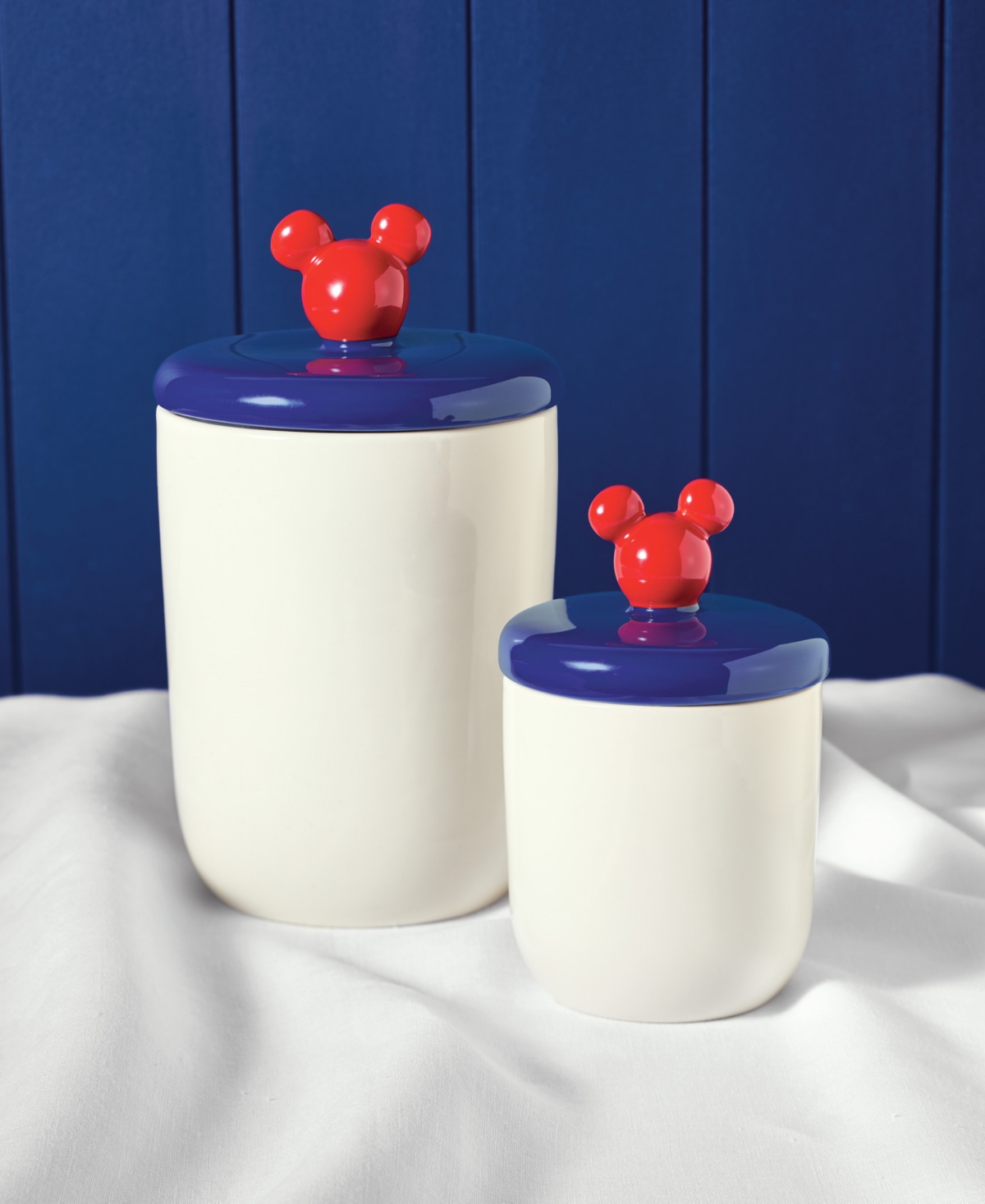 Disney Bon Voyage 2-piece Ceramic Jar Set In Mixed Color