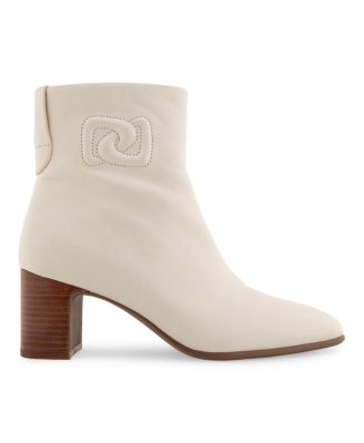 Women's Magnus Logo Embossed Booties