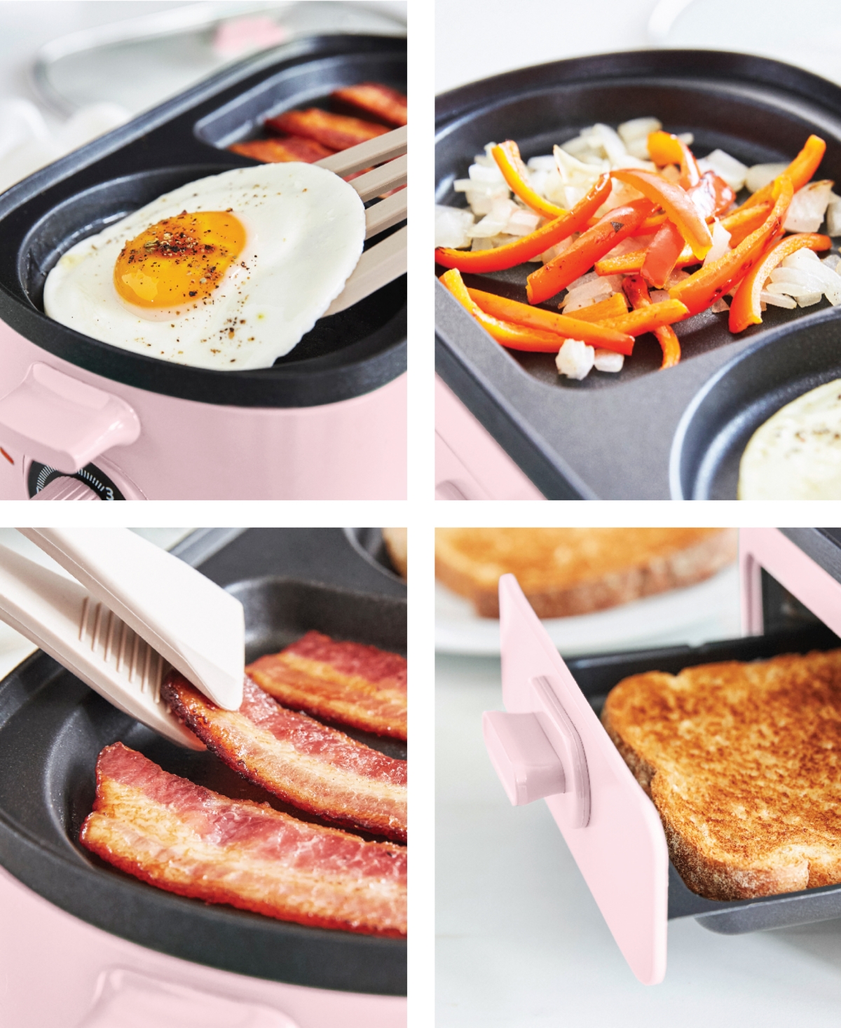 Greenlife 3-in-1 Healthy Breakfast Maker In Pink