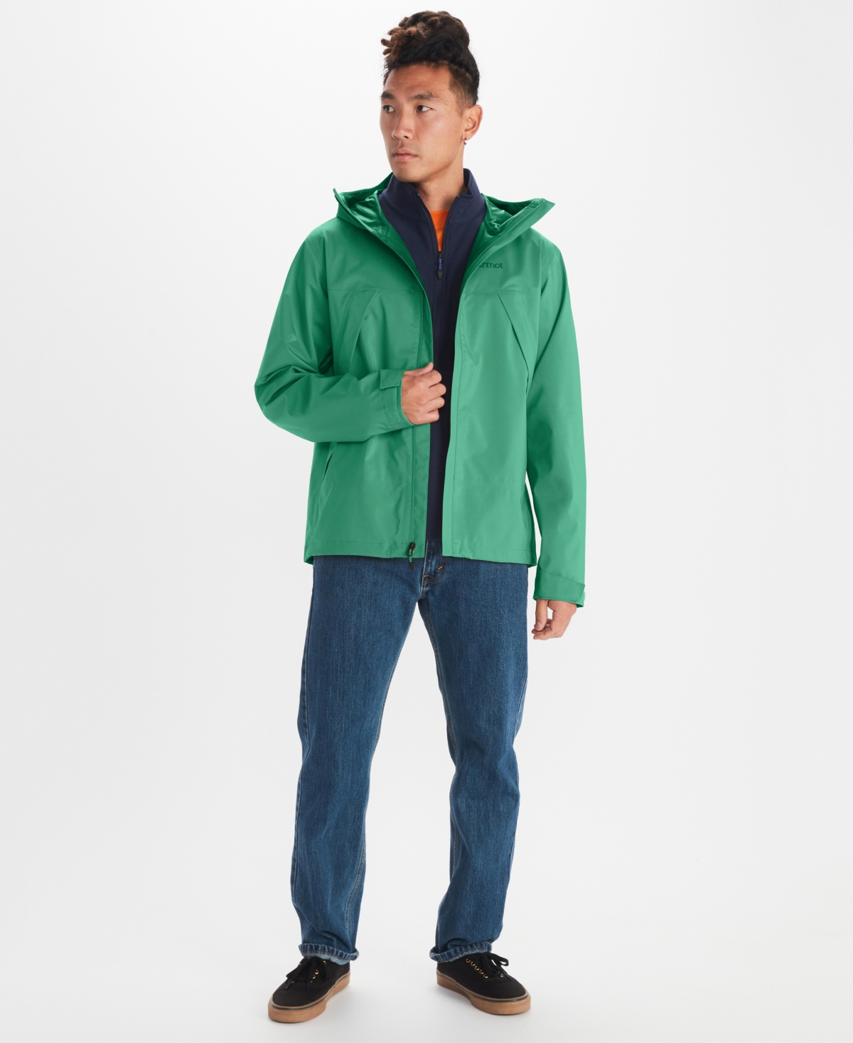 Marmot Men's Precip Eco Pro Jacket In Clover