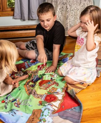 Kids Woodlands Wonderland Collectible Character Seek-and-Find Throw Blanket