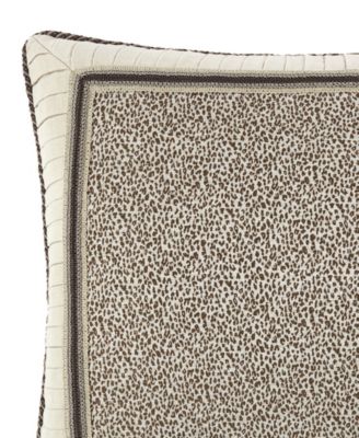 Bird Paradise Woven Cheetah Sham, Euro