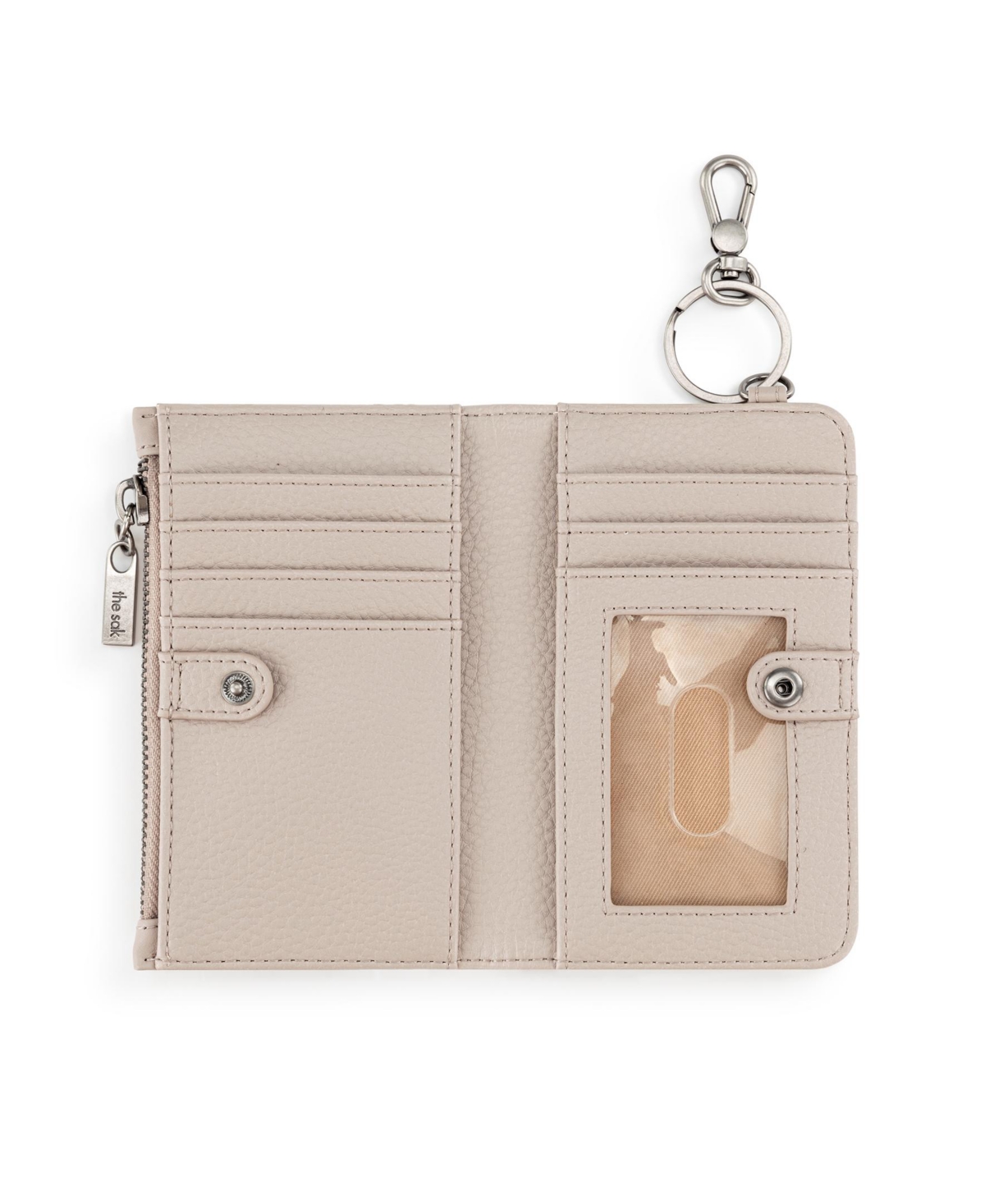 The Sak Encino Leather Wallet In Sand