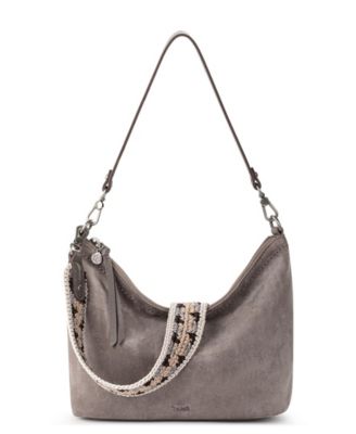 Medium leather hobo bag sale