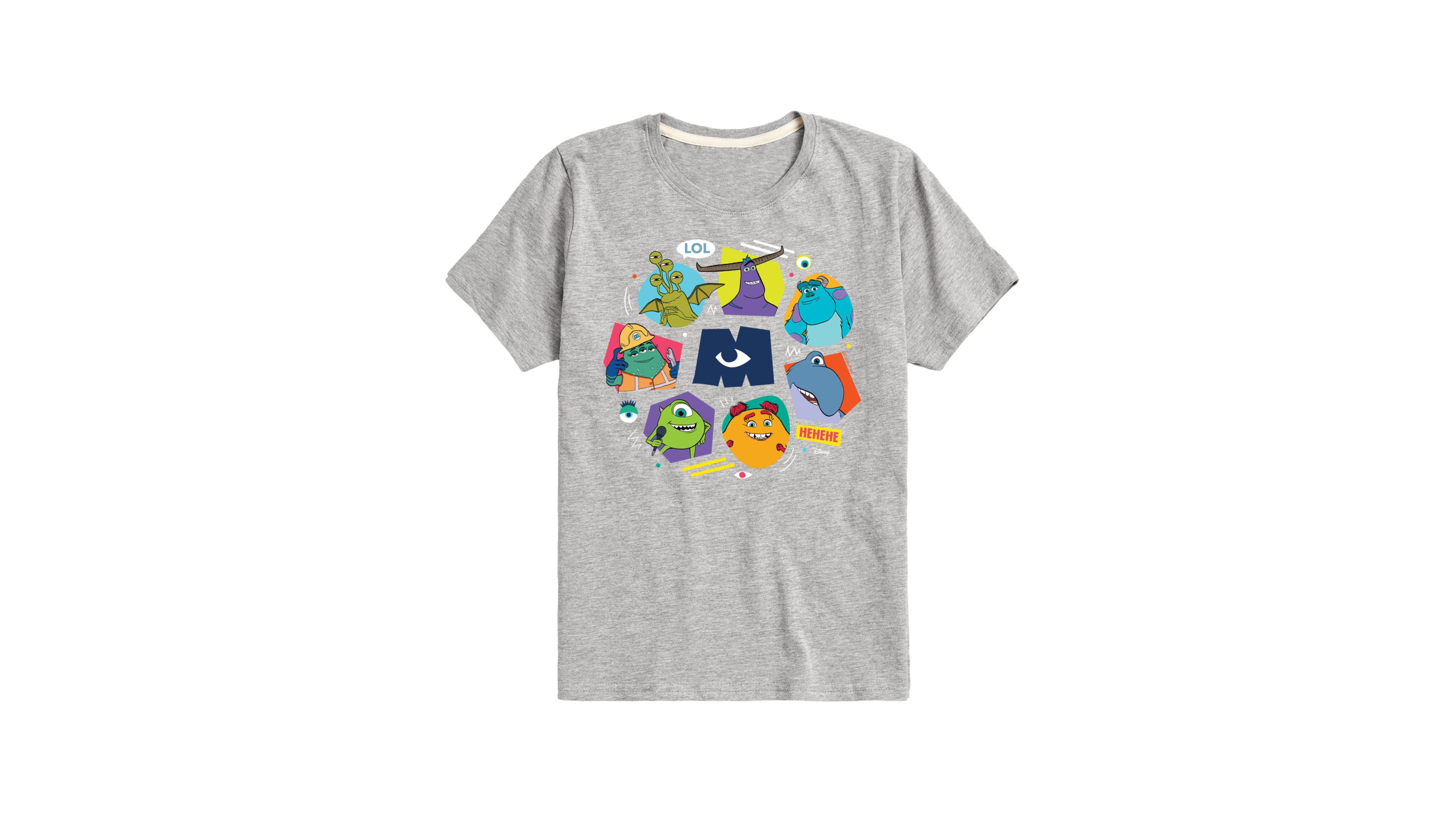 Disney Big Boys Monsters At Work Graphic Tee
