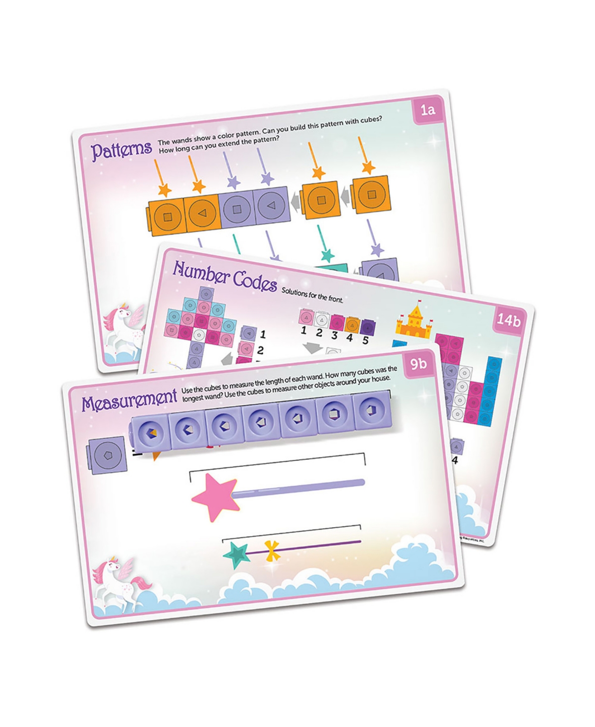 Learning Resources Mathlink Cubes Kindergarten Math Activity Set: Fantasticals