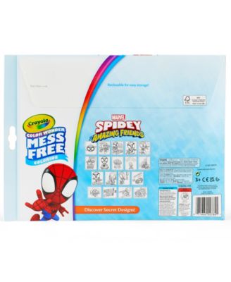 Color Wonder Spidey and His Amazing Friends Coloring Pad and Markers, Pack of 2