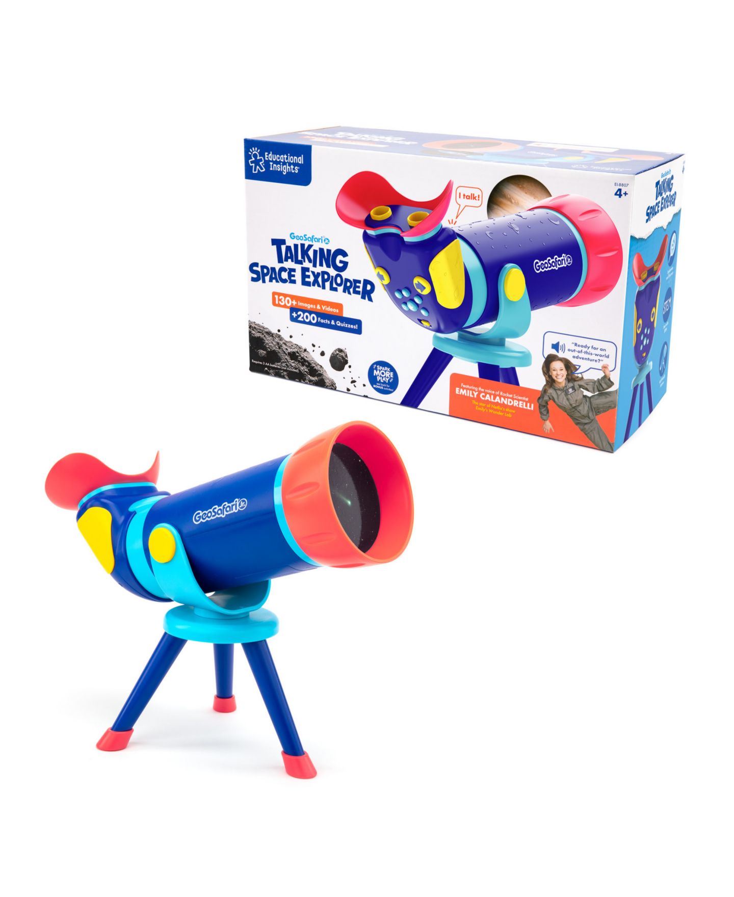 Детская игрушка Educational Insights GeoSafari Jr. Talking Space Explorer Play Telescope — фото 1
