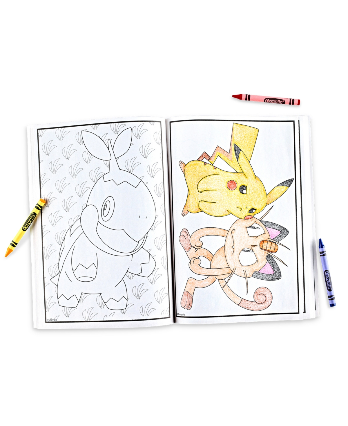 Crayola Pokemon Coloring Book, 96 Pages, Pack Of 8 In Assorted