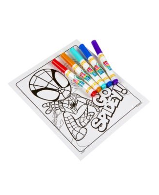 Color Wonder Spidey and His Amazing Friends Coloring Pad and Markers, Pack of 2