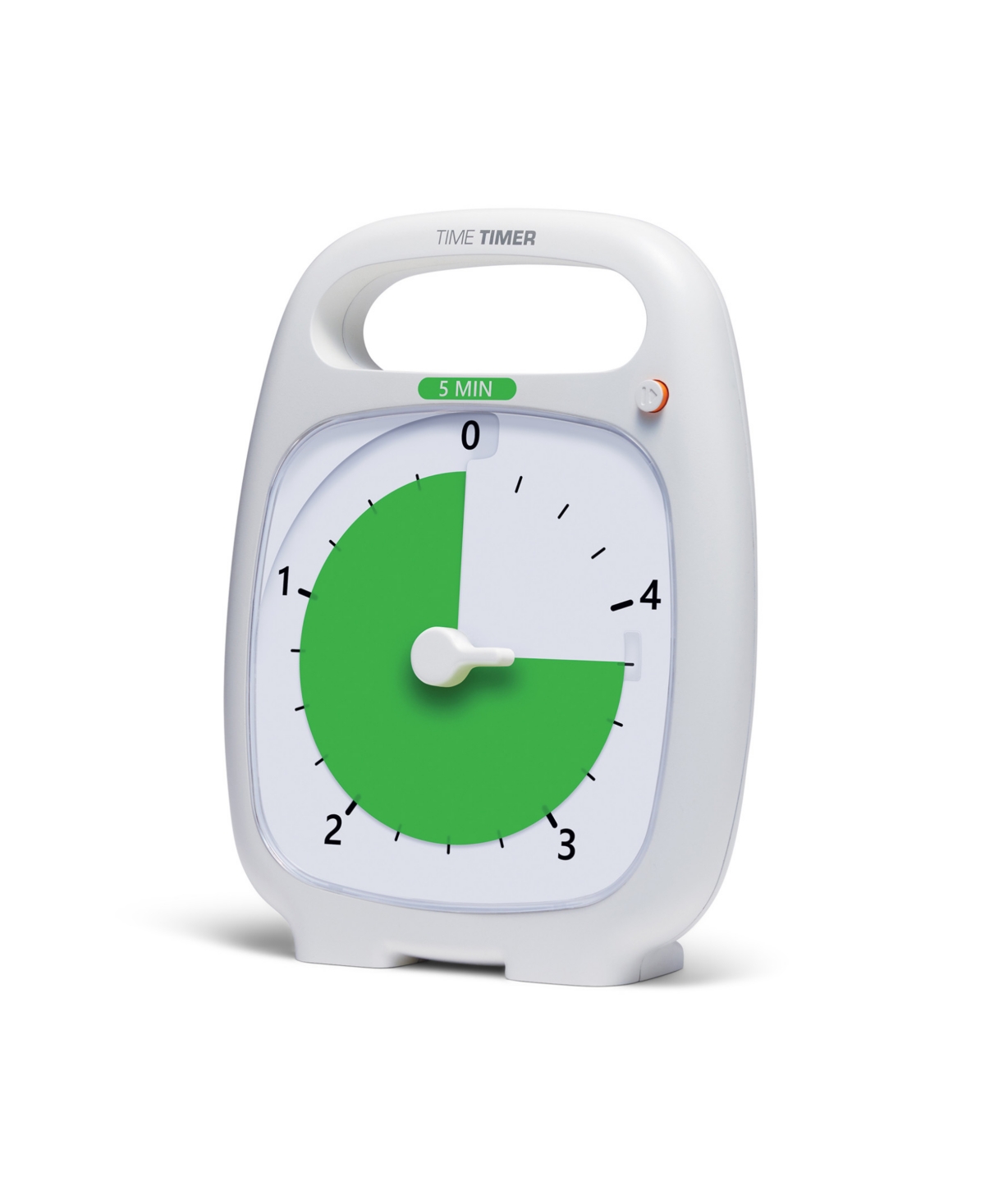 Time Timer Plus 5 Minute Timer In White