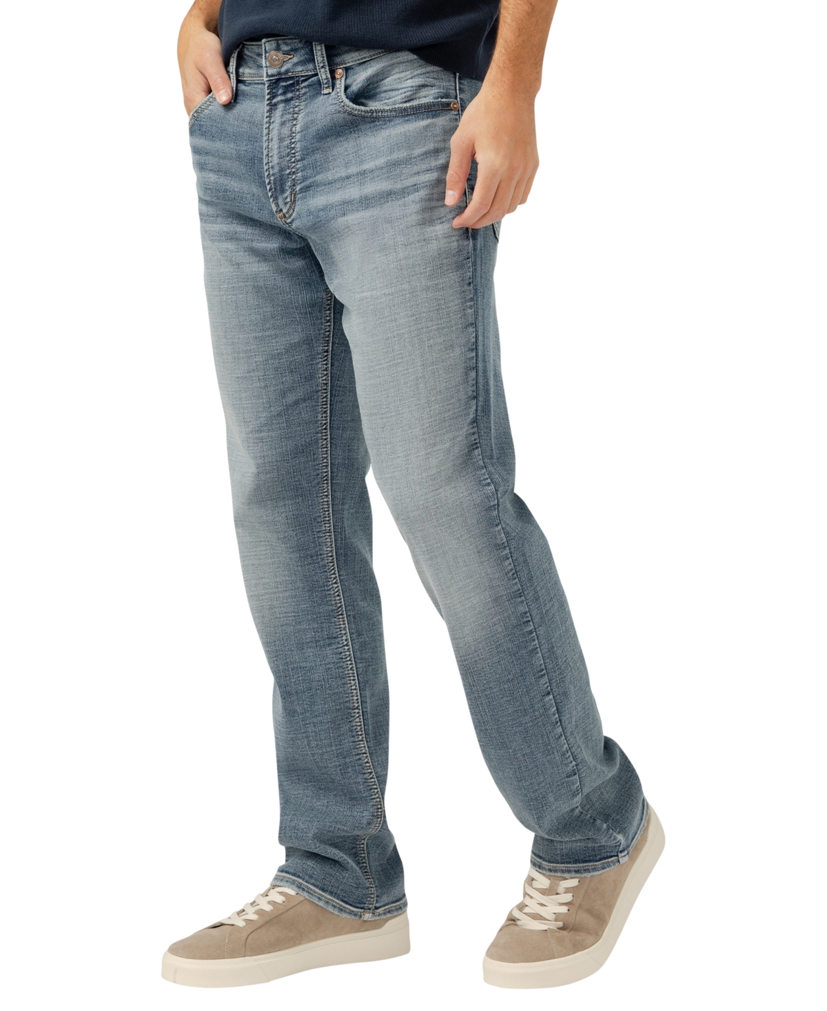 Silver Jeans Co. Men's Grayson Classic Fit Straight Leg Jeans