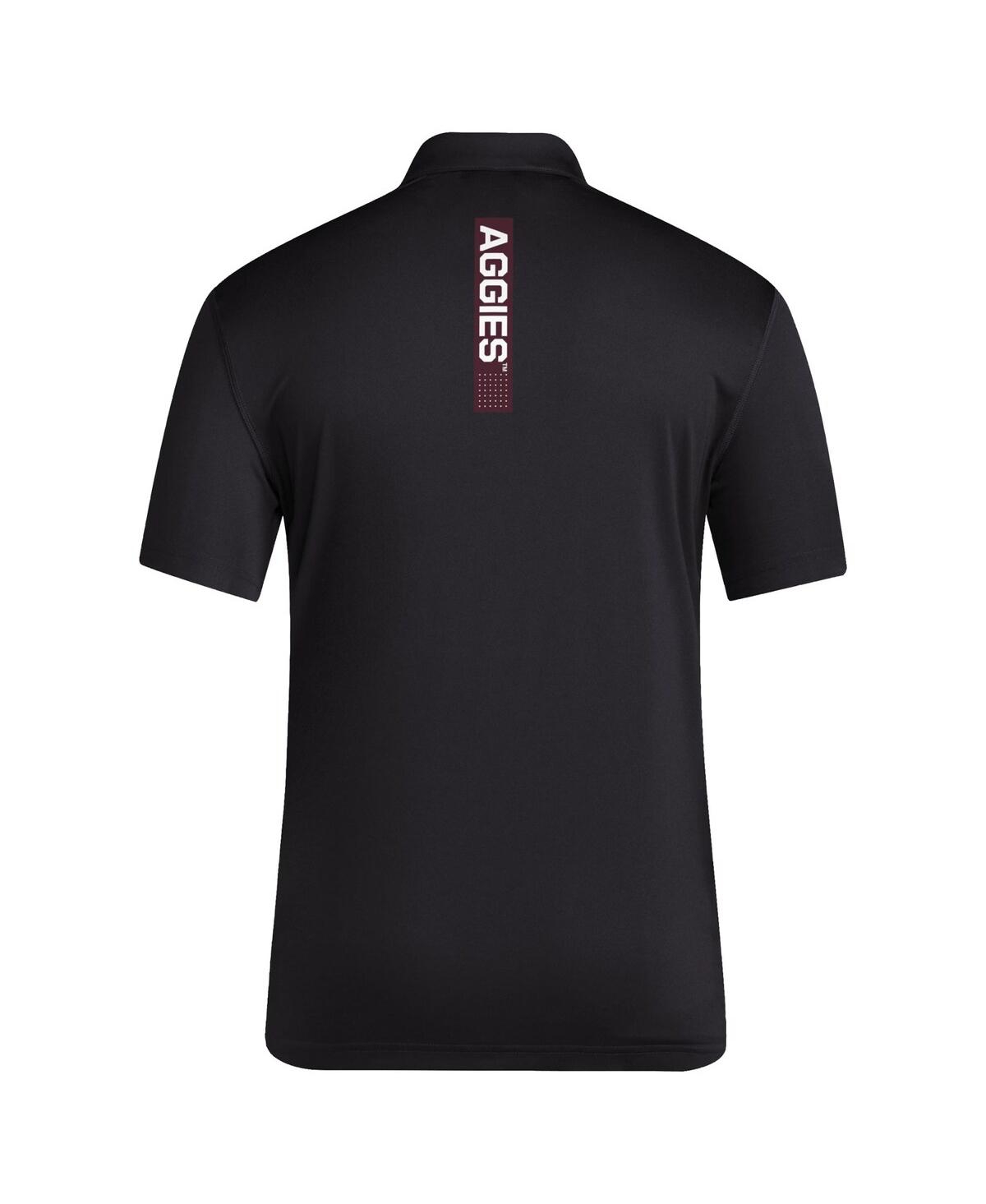 Adidas Men'sTexas A&M Aggies Coaches Polo - Black