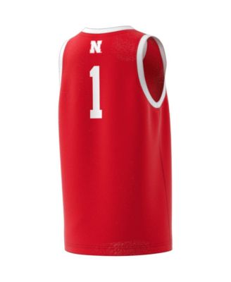 Big Boys and Girls 1 Scarlet Nebraska Huskers Swingman Jersey