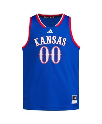 Big Boys and Girls 00 Royal Kansas Jayhawks Swingman Jersey