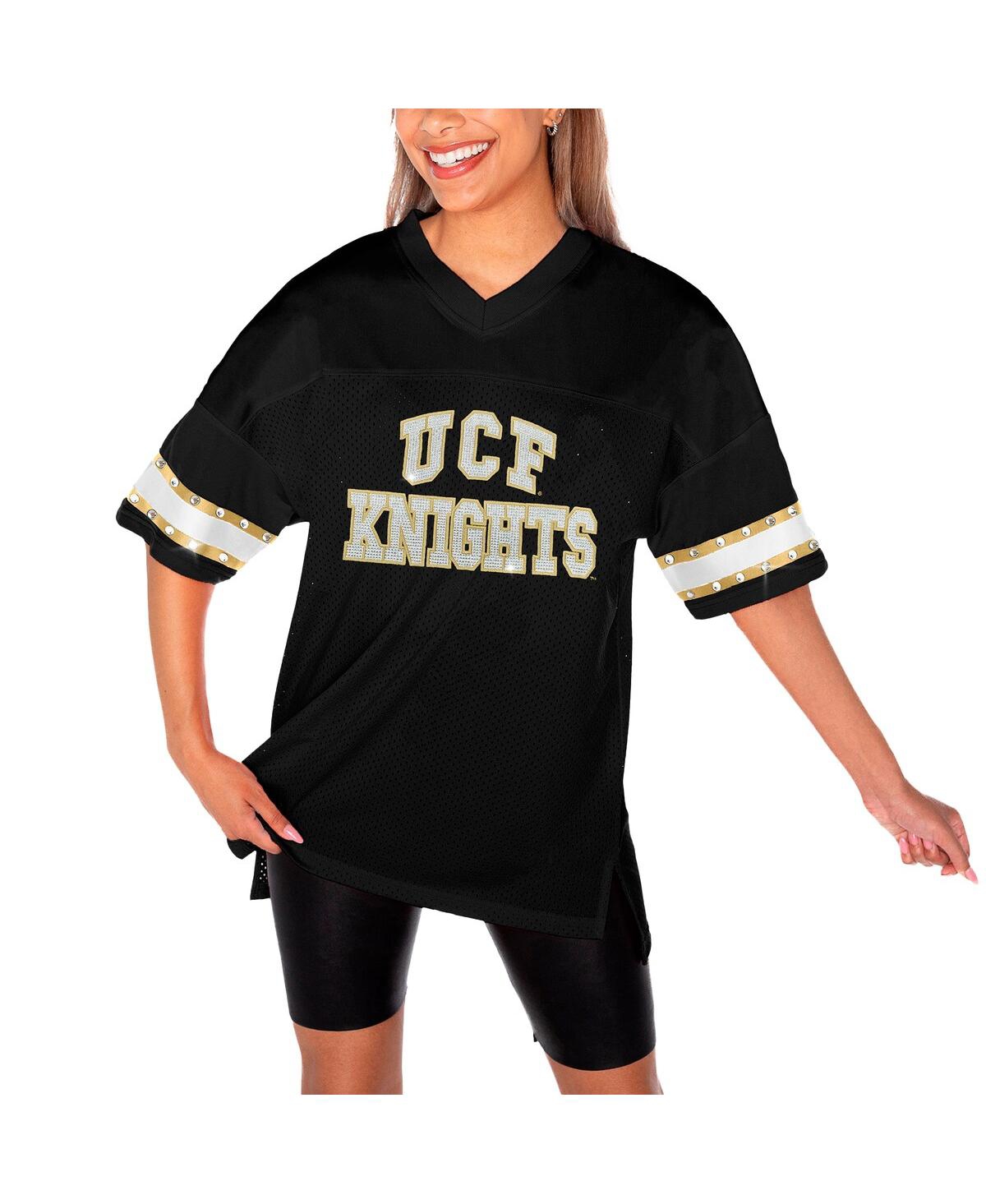 Gameday Couture Women'sUcf Knights Until Kickoff Rhinestone Fashion T-Shirt - Black
