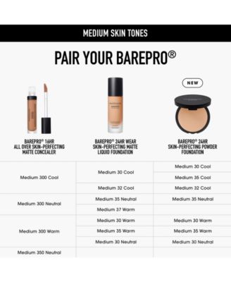 BAREPRO&reg; 24HR Skin Perfecting Talc-Free Matte Powder Foundation