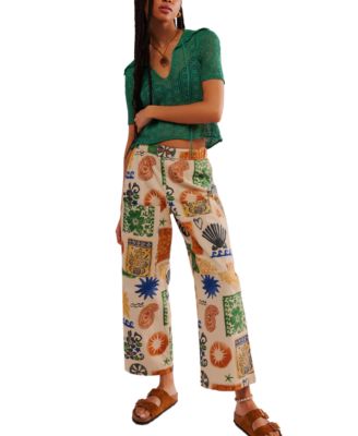 Free People - Women's Cotton Seaside Pull-On Pants