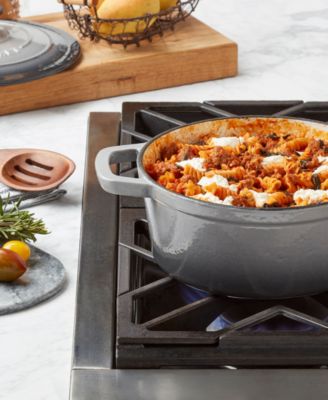 Blue Gradient 5-Quart Enameled Cast Iron Dutch Oven