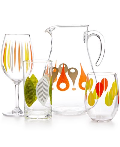 Dansk The Burbs Collection Acrylic Drinkware Collection