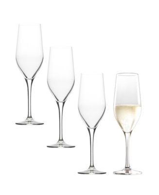 Stölzle Lausitz Grand Epicurean Champagne Flutes, Set of 4 - Macy's