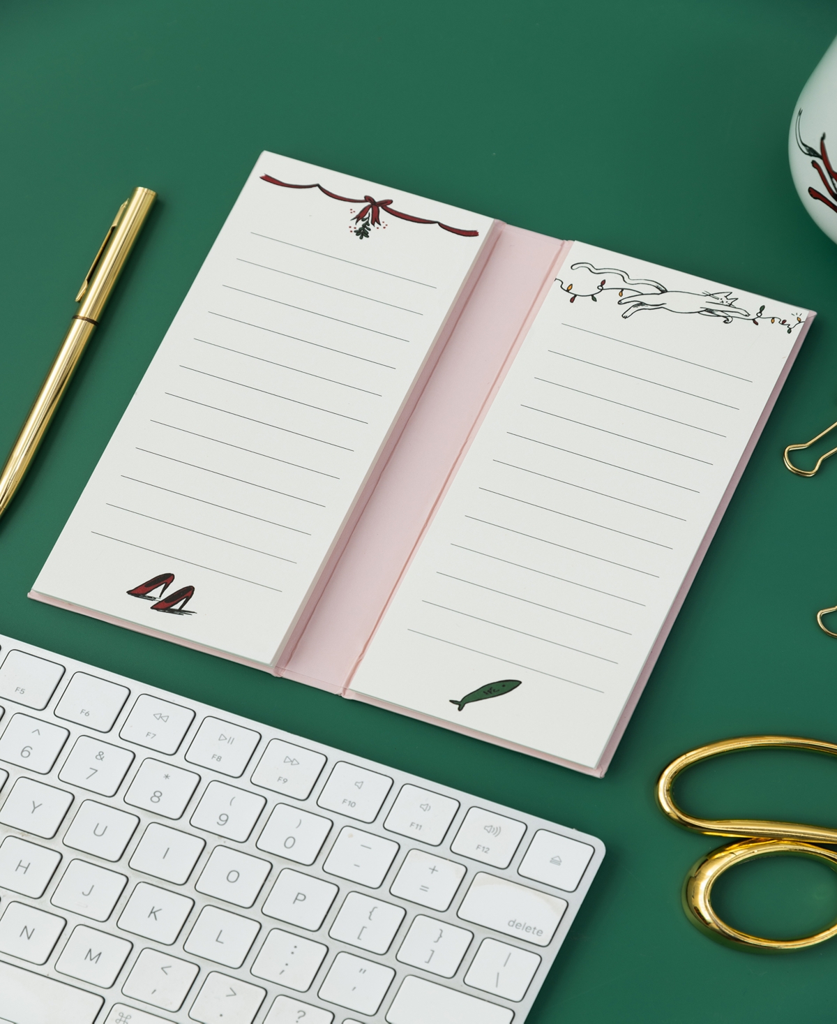 Kate Spade New York List Pad Folio In Holiday Party